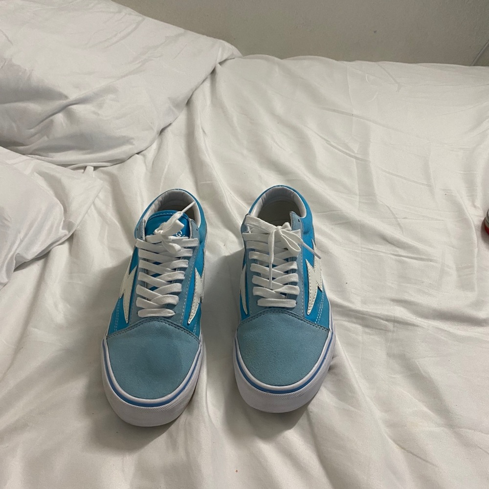 Revenge storms light blue